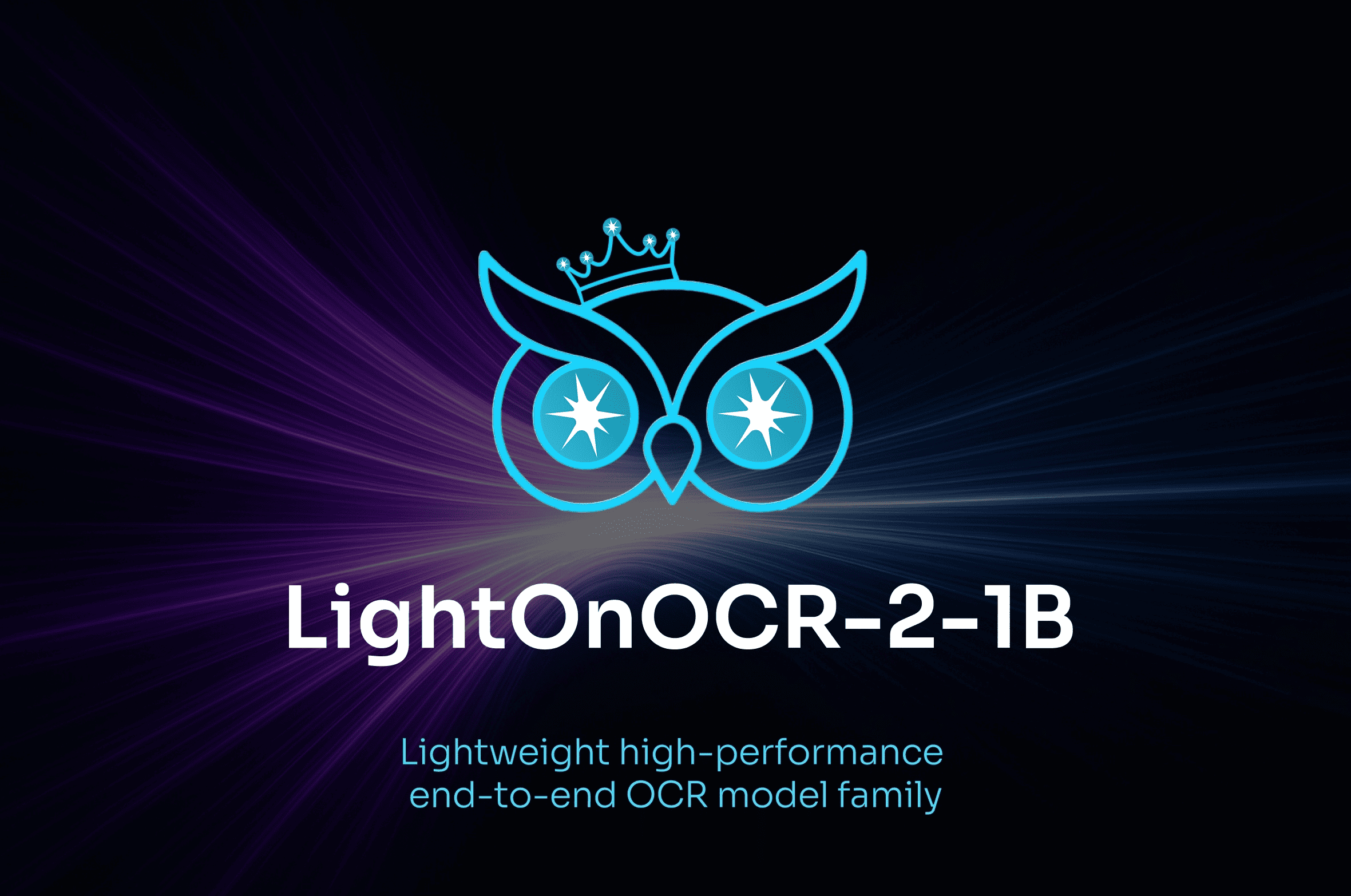 LightOnOCR-2-1B Banner