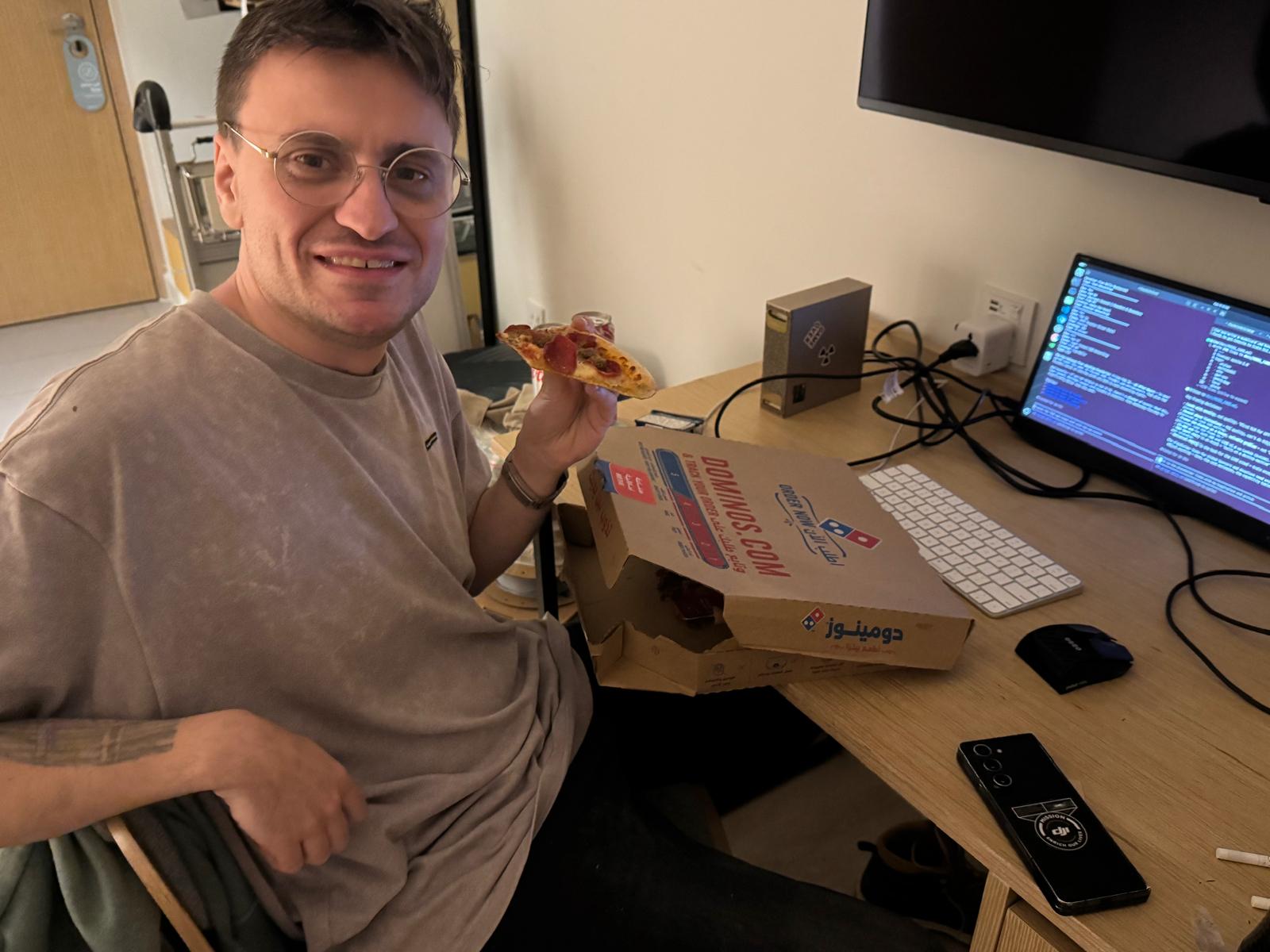 Training GPT-OSS-Vision from a Dubai hotel room